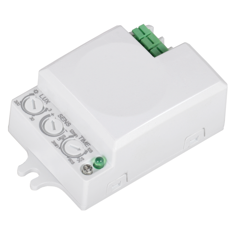 Датчик руху дд-мб401 500Вт 360*8м ip20 білий [ldd11-401mb-500-001]
