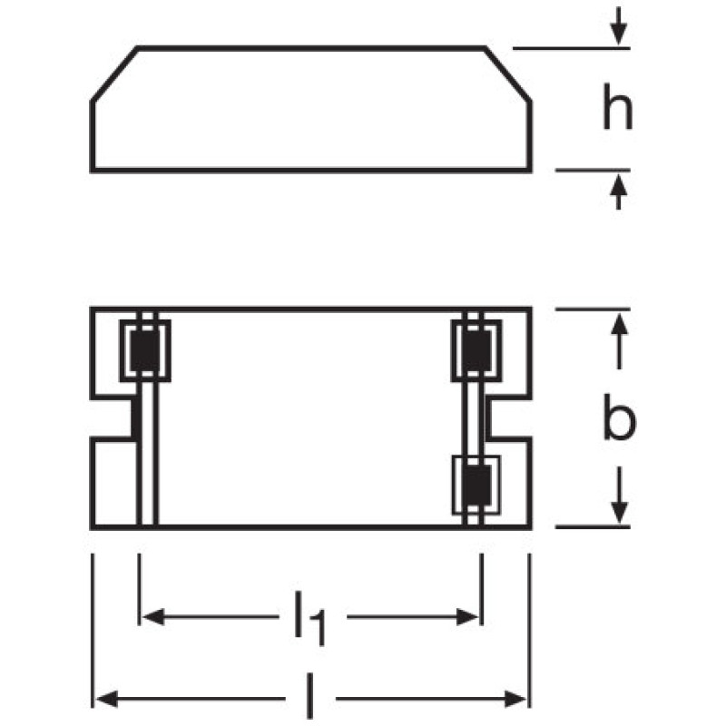 1x18-24 ЕПРА для люмінесцентних ламп 220-240V IP20 [4050300638560] QT-ECO Osram