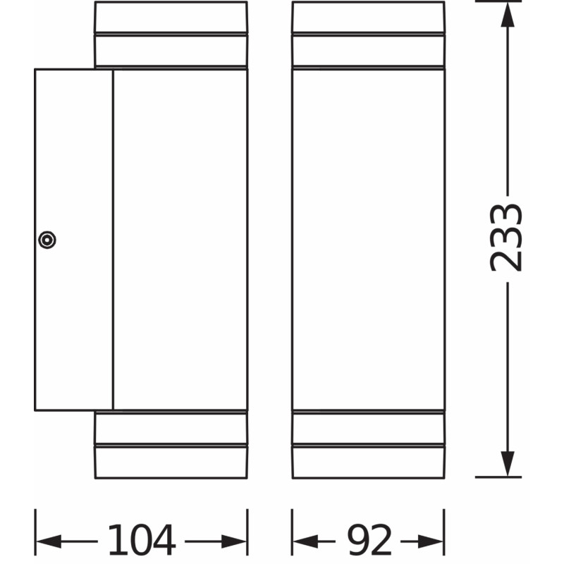 Світильник 230V IP44 233х92mm [4099854451980] Osram ENDURA BEAM