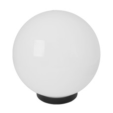 Светильник парковый тип шар Ø250mm 220V E27 IP44 опаловый белый [l0120068] E.NEXT e.street.light.250.opal.ua