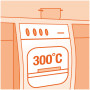 Лампа галогенная 25W 220V 260lm 2700К G9 43x14mm капсула [4008321703552] OSRAM 66725 halostar oven