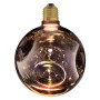 Лампа LED 3,5W 230V 300lm 2700K E27 150x190mm [4099854607370] Flat Décor Medium Black Osram