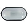 Світильник 100W 230V E27 IP54 овальний 283х130х162mm чорний [l002026] E.NEXT e.light.1401.1.100.27.black