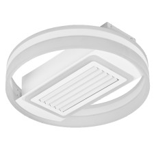 LED светильник потолочный с вентилятором 55W 220V 3100lm 3000-6500K IP20 ø500x135mm DIM пульт управления [4099854397691] FAN GRILL Ledvance