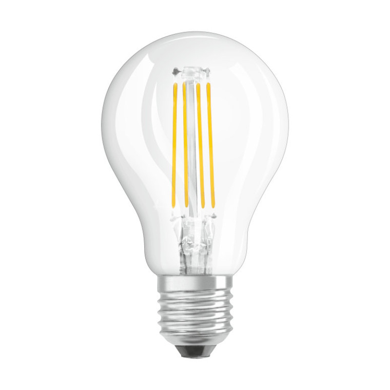 Лампа светодиодная 5W 220V 660lm 4000K E27 45х77mm груша [4058075212541] LED Star classic P OSRAM