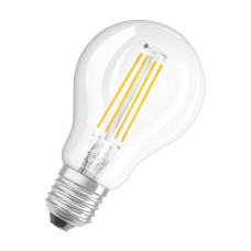 Лампа светодиодная 5W 220V 660lm 4000K E27 45х77mm груша [4058075212541] LED Star classic P OSRAM