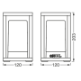 SMART світильник 5W 5V 310lm 3000K RGB 120х203х120mm [4099854474958] Osram POWERBANK TABLE FRAME