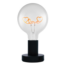 Настільна лампа 1,2W 230V 40lm 1200K E27 125x231mm Love [4058075853188] Vintage 1906 Letter Table Osram