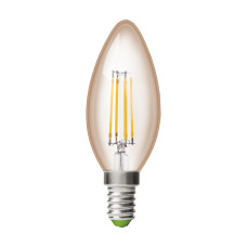 Лампа LED 6W 220V 620lm 3000K E14 98х35mm филаментная [4262380662391] EUROLAMP MLP-LED-CL-06143