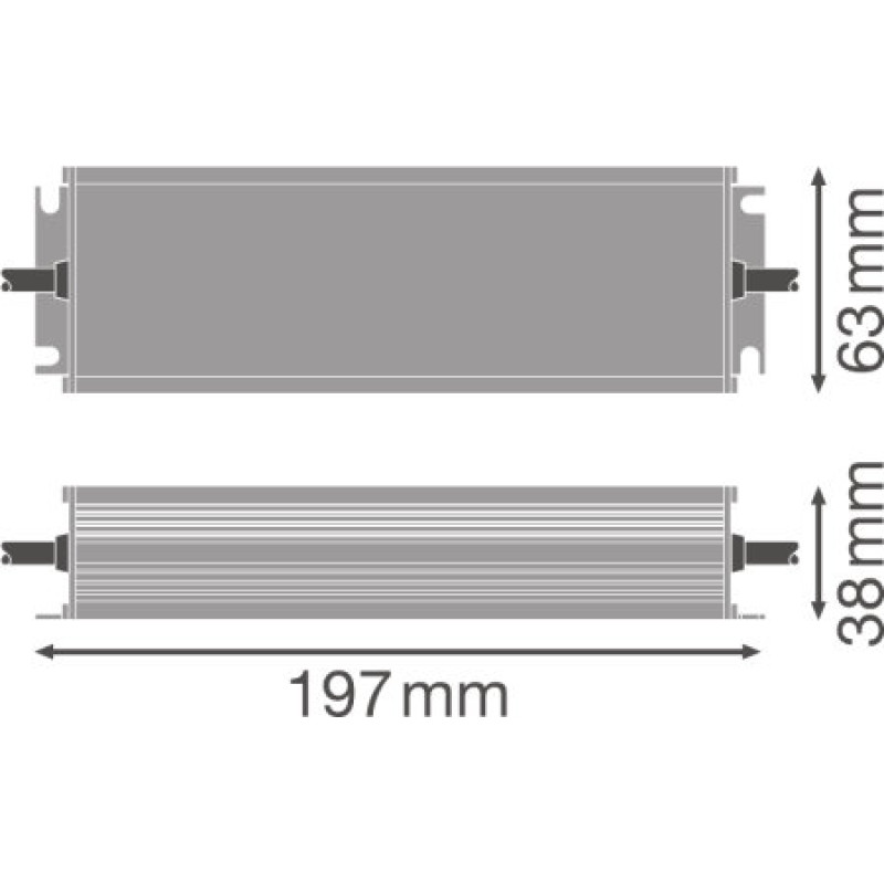 LED драйвер 10x1 100W 220-240V вихідна 24V 4170mA IP66 [4058075239937] DR PC-PFM Osram