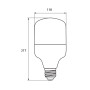 Лампа светодиодная 50W 230V 5200lm 6500K E40 118х217mm DIM сверхмощная [4262380666269] LED-HP-50406(new) EUROLAMP