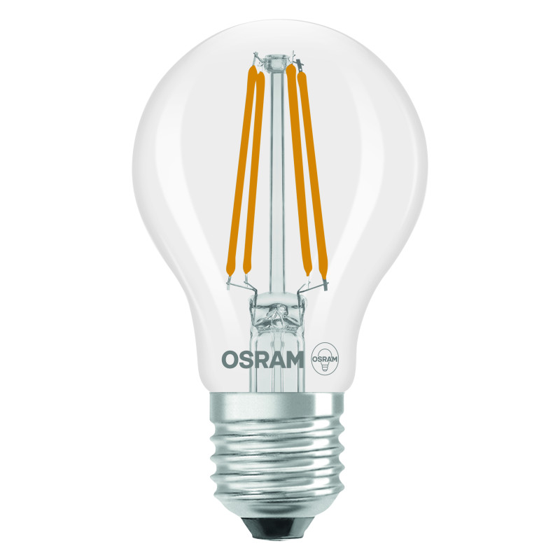 Лампа филаментная 5,9W 230V 806lm 2700K E27 DIM 60x105mm груша [4099854465055] LED CL A60 FIL OSRAM