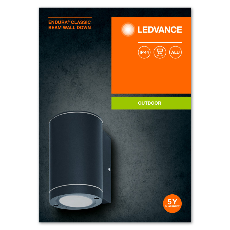 Світильник 220V IP44 146х92mm [4058075554535] Ledvance ENDURA BEAM