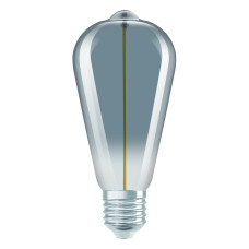 Лампа светодиодная 2.2W 220V 60lm 1800K E27 64x140mm филаментная [4099854049897] OSRAM Vintage 1906 LED CLASSIC A