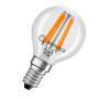Лампа LED филаментная 4.2W 230V 470lm 2700K E14 45x78mm DIM шар [4099854065750] LEDVANCE LED CL P40