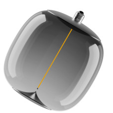 Лампа светодиодная винтажная 4W 220V 100lm 1800K E27 250x300mm филаментная [4099854173943] OSRAM Vintage 1906 LED Big