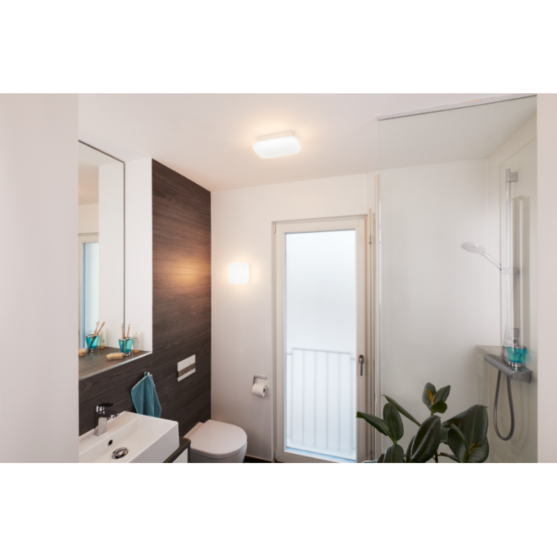 SMART светильник 12W 230V 1200lm 3000-6500K TW WIFI 200х94х200mm [4099854473500] Osram ORBIS WALL AQUA DIM