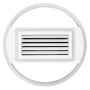 LED Світильник cтельовий з вентилятором 55W 230V 3100lm 3000-6500K IP20 ø500x135mm DIM пульт керування [4099854445552] Osram FAN GRILL