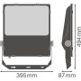 Прожектор LED 200W 220V 26400lm 4000K IP66 494x395x87mm [4058075353565] Ledvance FL PFM ASYM