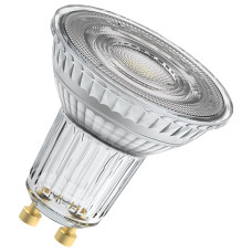 Лампа светодиодная 6W 230V 575lm 2700K GU10 DIM 50x52mm рефлекторная [4058075613164] LED PAR16 OSRAM