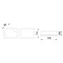 Світильник 60W 230V E27 IP54 круглий 190х114х100mm чорний [l002013] E.NEXT e.light.1701.1.60.27.black