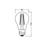 Лампа філаментна 5,9W 230V 806lm 2700K E27 60x105mm груша [4099854467912] CL A60 Osram