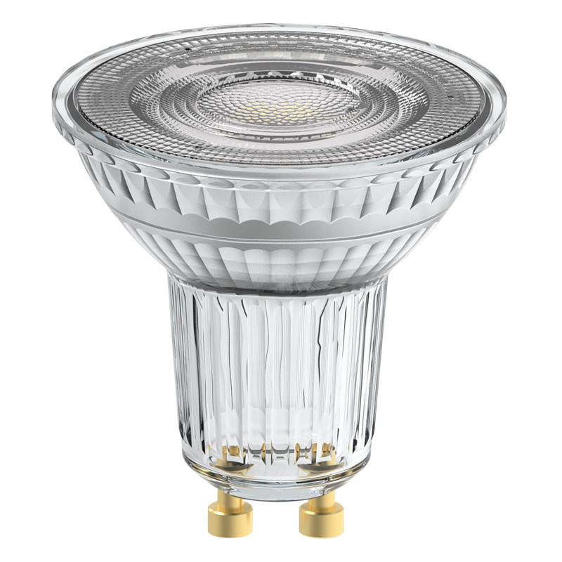 Лампа светодиодная 6W 230V 575lm 2700K GU10 DIM 50x52mm рефлекторная [4058075613164] LED PAR16 OSRAM