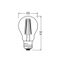 Лампа филаментная 5,9W 230V 806lm 2700K E27 DIM 60x105mm груша [4099854465055] LED CL A60 FIL OSRAM