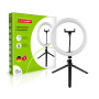 Светильник кольцевой 15W 5V 360lm 2700-6500K ⌀200x31mm [4262380663831] EUROLAMP LED-RL-15W(black)