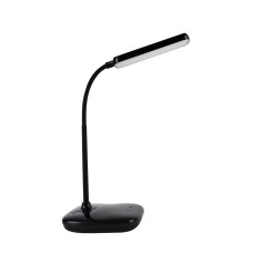 Настольная лампа 12W 220V 670lm 3000-4000-6500K DIM черная [4099854363665] Osram Panan Disk SQ LED