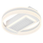 LED Світильник cтельовий з вентилятором 55W 230V 3100lm 3000-6500K IP20 ø500x135mm DIM пульт керування [4099854445552] Osram FAN GRILL