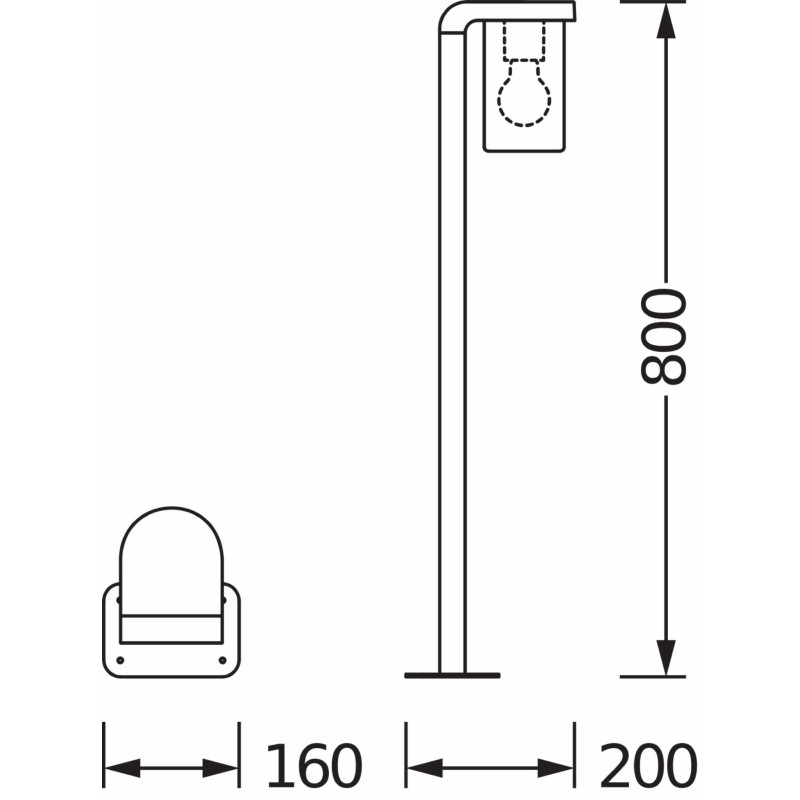 Светильник 230V IP44 800х160mm [4099854461033] Osram ENDURA CLASSIC CASCADE