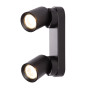 LED Светильник спотовый 220V GU10 IP20 220х90х25х65mm Черный [4262380661615] LH2-LED-GU10(black)new EUROLAMP