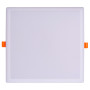 Вбудований LED світильник 36W 230V 3240lm 6500K 220x220x20mm IP20 білий [l0862011] E.NEXT e.LED.stand.MP.Square.R.36.6500