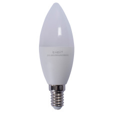 Лампа LED 8W 220V 800lm 6500K E14 свеча [l0650630] E.NEXT e.LED.lamp.B35.E14.8.6500