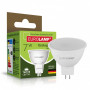 Лампа светодиодная 7W 220V 570lm 3000K GU5.3 50х54mm рефлекторная [4260484996572] LED-SMD-07533(P) EUROLAMP