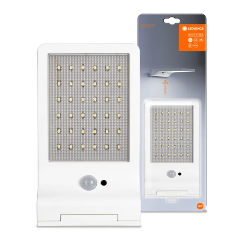 Светильник 3W 3.3V 320lm 4000K IP44 192х110х30mm [4058075267909] Ledvance DOORLED SOLAR WHITE