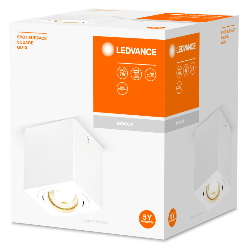 Светильник спотовый SURFACE 220V GU10 [4058075758704] 80х95х80mm ledvance