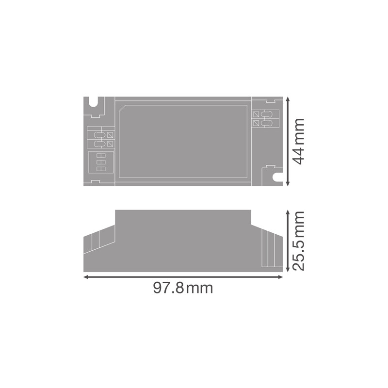 LED драйвер 10x1 20W 220-240V выходная 20-42V 500mA IP20 [4099854077050] Ledvance DR DS-P