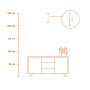 LED Світильник підвісний 5W 230V 330lm 3000K 120x1500mm [4099854460395] Osram DECOR FUJI 1XPENDANT