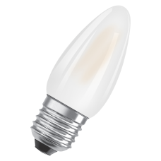 Лампа LED филаментная 4.8W 220V 470lm 2700K E27 35x95mm DIM свеча [4058075435025] LED CL OSRAM