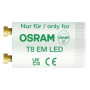 Пускач (стартер) для одинарного вмикання лампи LED TUBE T8 EM Ø21x40mm (блістер 2шт) [4058075013674] Osram