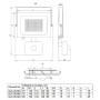 Прожектор LED 20W 230V 1600lm 6500K 122x140x40mm с датчиком движения черный [SLC-20-IP54-MS-B] Delta SLC-MS UEC