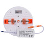 Встраиваемый LED светильник 18W 220V 1620lm 4500K ⌀120x20mm IP40 белый [l0861002] E.NEXT e.LED.stand.MP.Round.R.18.4500