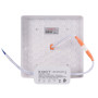 Накладной LED светильник 18W 220V 1620lm 4500K 120x120x38mm IP40 белый [l0861012] E.NEXT e.LED.stand.MP.Square.S.18.4500
