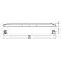 LED драйвер 75W 220-240V выходная 27-51V 1400mA IP20 [4052899522572] Osram OT FIT CS L G2