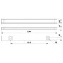 Світильник люмінесцентний лінійний 72W 220V 2xG13/T8 1240x148x47mm IP20 ЕПРА [l001024] E.NEXT e.lum.99004.2.40