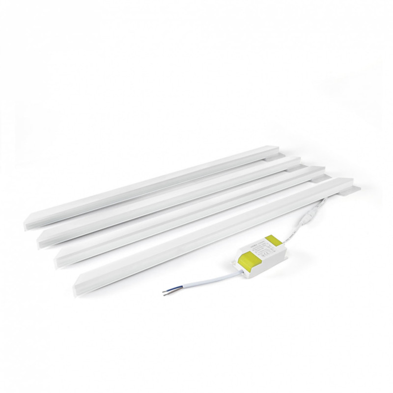 Світлодіодна панель 40W 4000lm 5000K 595x595x23mm IP20 [4262380661059] EUROLAMP LED-Panel-40/50(FR)