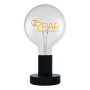 Настільна лампа 1,2W 230V 100lm 3000K E27 125x231mm Bar [4058075853201] Vintage 1906 Letter Table Osram