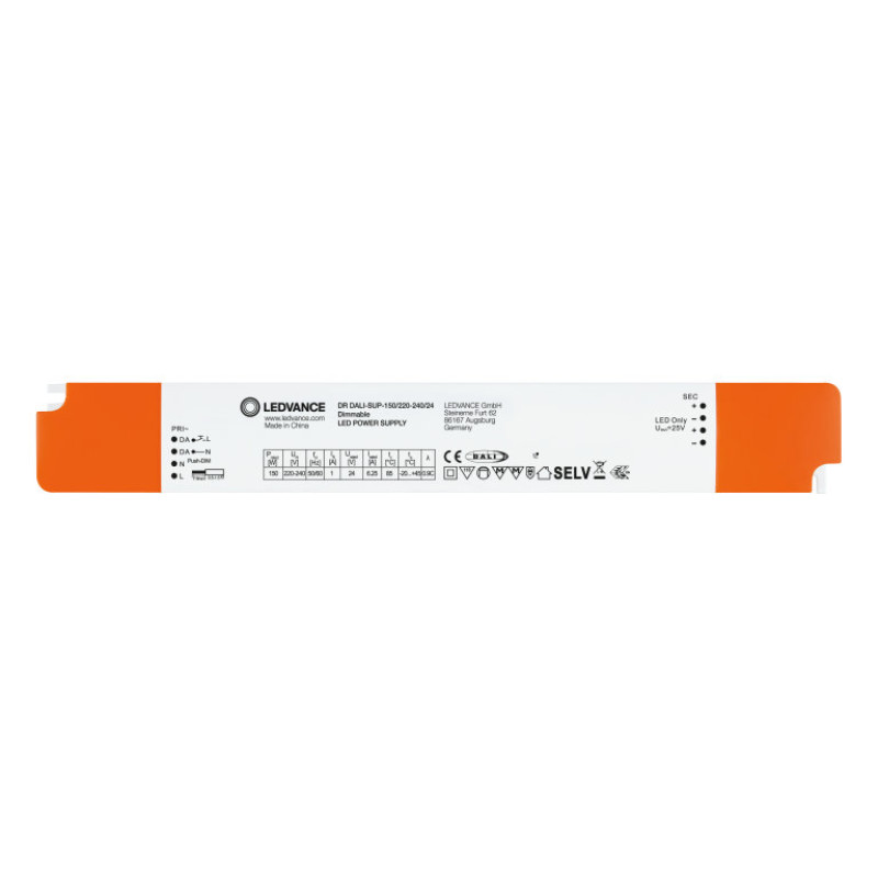 LED драйвер 10x1 150W 220-240V выходная 24V 6250mA DIM IP20 [4058075421868] DR DALI-SUP Osram